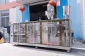 ماكينة تعبئة أكياس سحاب HFFS ذات فوهة تعبئة واحدة